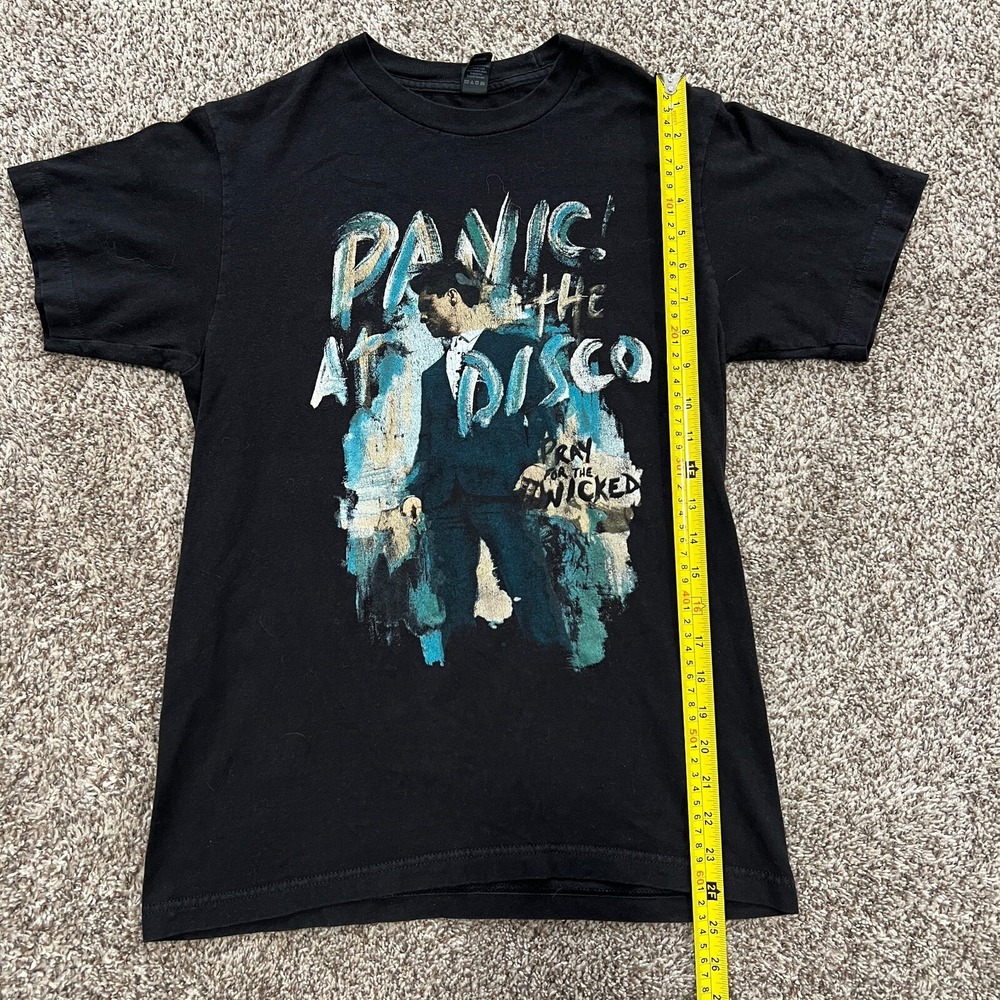 Panic at the Disco Pray For The Wicked Black Tultex Men's Small S Band T-Shirt